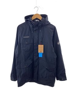 MAMMUT◆マウンテンパーカ/M/ポリエステル/BLK/無地/1011-01950