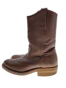 RED WING* engineer boots /US5/BRW/ кожа /1155