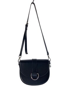 DRESSTERIOR◆ショルダーバッグ/PVC/BLK