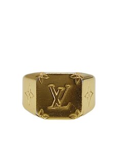 LOUIS VUITTON◆リング/-/19号/GLD/メンズ/M80190