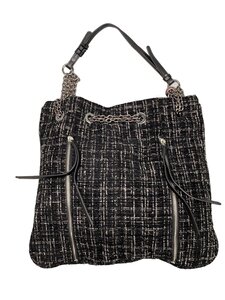 ZARA◆ショルダーバッグ/-/BLK/6864/410/800