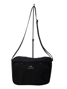 BAG’n’NOUN◆ショルダーバッグ/ナイロン/BLK