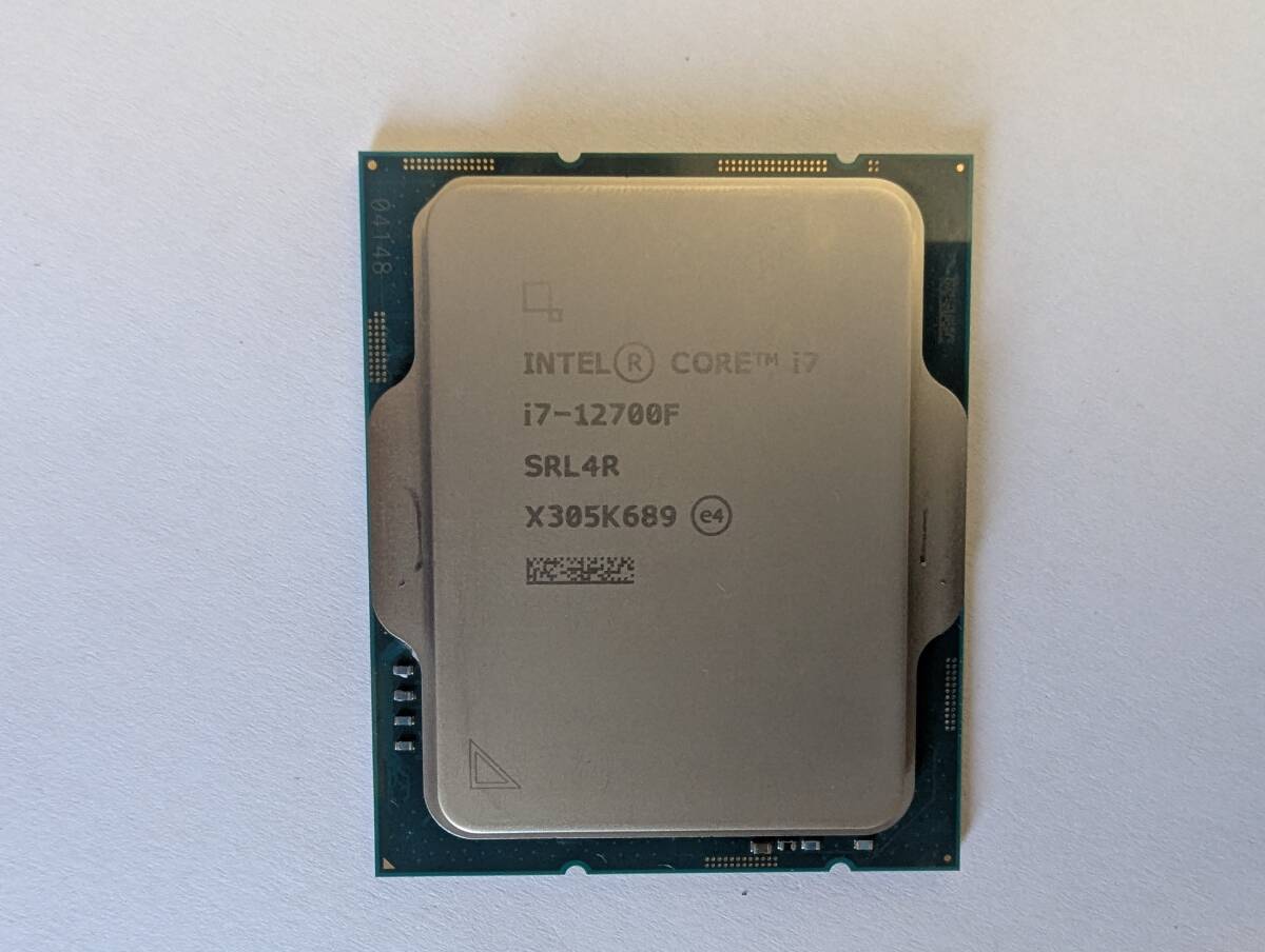 Intel CPU Core i7 12700F LGA1700【動作確認済】 Intel Core i7 12700F 動作確認済み 難あり｜Yahoo!フリマ（旧