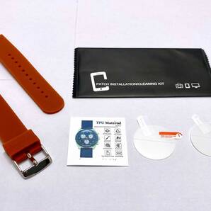 【未使用・修理部品】OMEGA X Swatch オメガ スウォッチ 対応 保護フィルム ラバーベルト セット おまけ-フィルム+1枚/バネ棒2本 / BY-1106