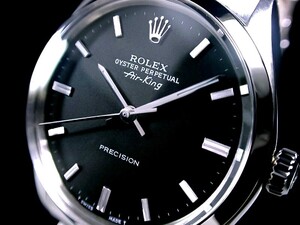★超美品 ROLEX ロレックス エアキング ブラック Ref.5500 Cal.1520 78350 綺麗!★