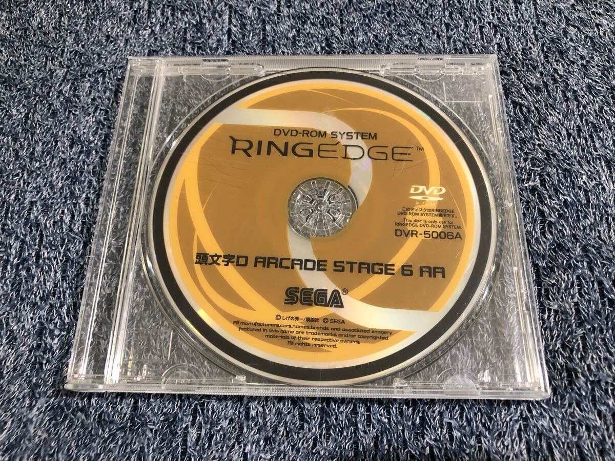 頭文字D ARCADE STAGE8 アーケードRINGEDGE DVD-ROM Yahoo!オークション - 【セガ アーケード イニシャルD8 DVD ROM