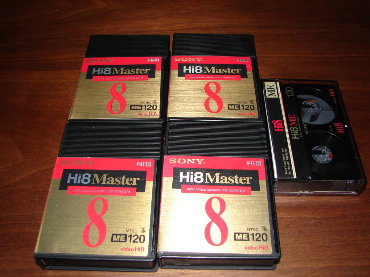 SONY Hi8 ME150 未開封セット 8/Hi-8/Digital 8 + – Du-All Camera