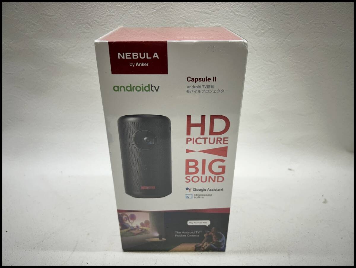 Anker Nebula Capsule II  新品未開封 Amazon.co.jp: Anker Nebula (ネビュラ) Capsule II（Android TV