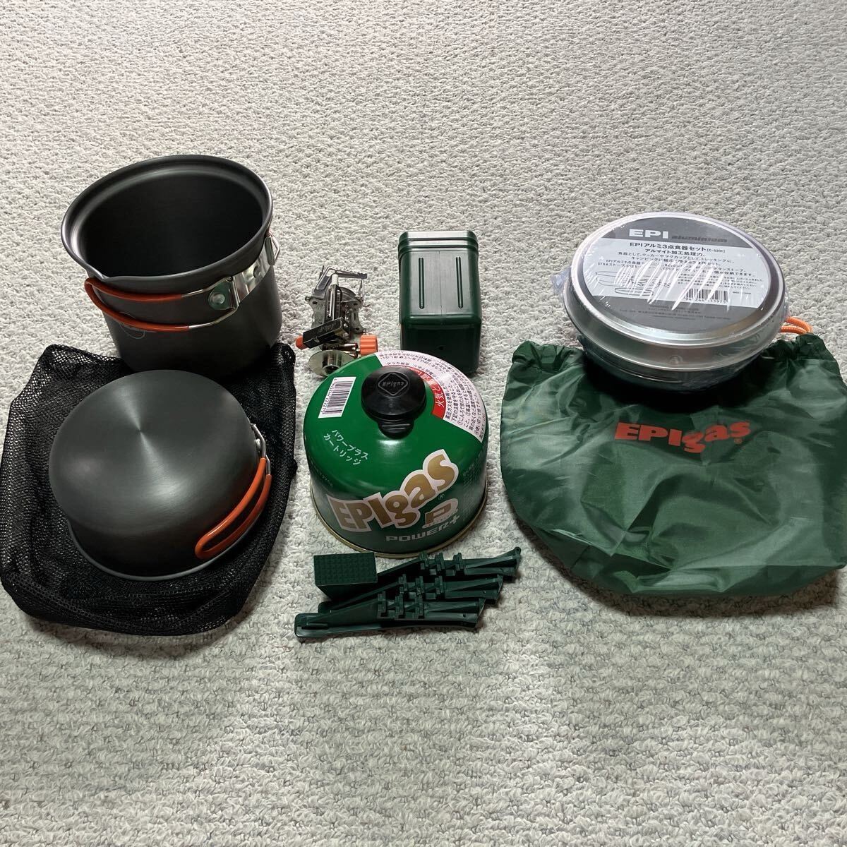 EPI×BPS-3チタンストーブ【廃盤】 S-1013 EPIガス未使用品付き EPI×BPS-3チタンストーブ【廃盤】 S-1013 EPIガス未使用品付き