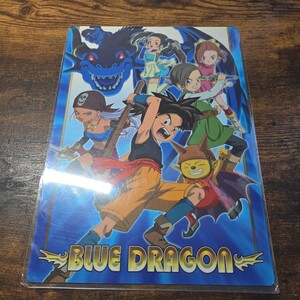 新品 未使用 下敷き ブルードラゴン 鳥山明 Xbox360 ショウワノート 文房具 クリアファイル