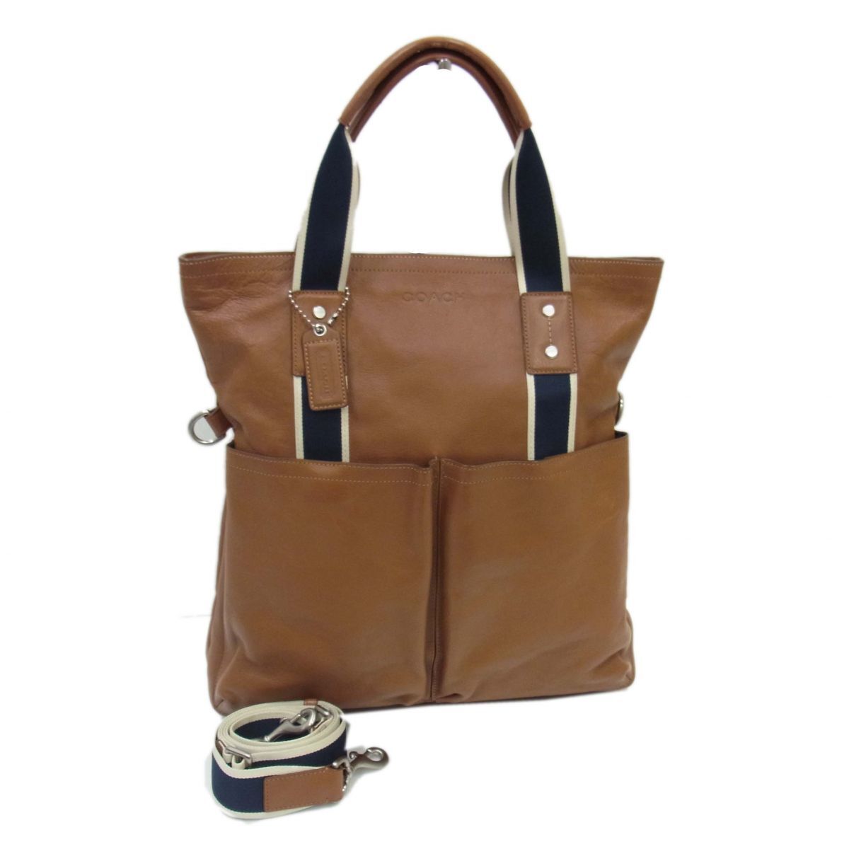 【希少】コーチ　トートバッグ　ビジネス　ショルダー　2way　ヘリテージ　レザー COACH - COACH レザー 2way トートバッグ ショルダーバッグ