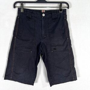 【BURBERRY LONDON】バーバリーロンドン 三陽商会 夏服 男の子 黒 ブラック ハーフパンツ 男子 メンズ 子供服 キッズ 140A【a027】