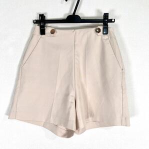 【clear】クリア ベージュ系 ショートパンツ ズボン ショーパン 短パン ボトムス 女性用 レディース Mサイズ【a031】