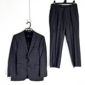 【PERSON'S FOR MEN】パーソンズフォーメン グレー系 スーツ セットアップ 上下セット 2点セット 男性用 メンズ A3【a033】