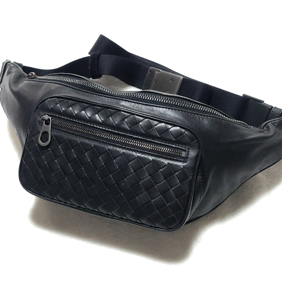 Yahoo!オークション -「ボッテガヴェネタ ウエストポーチ」の