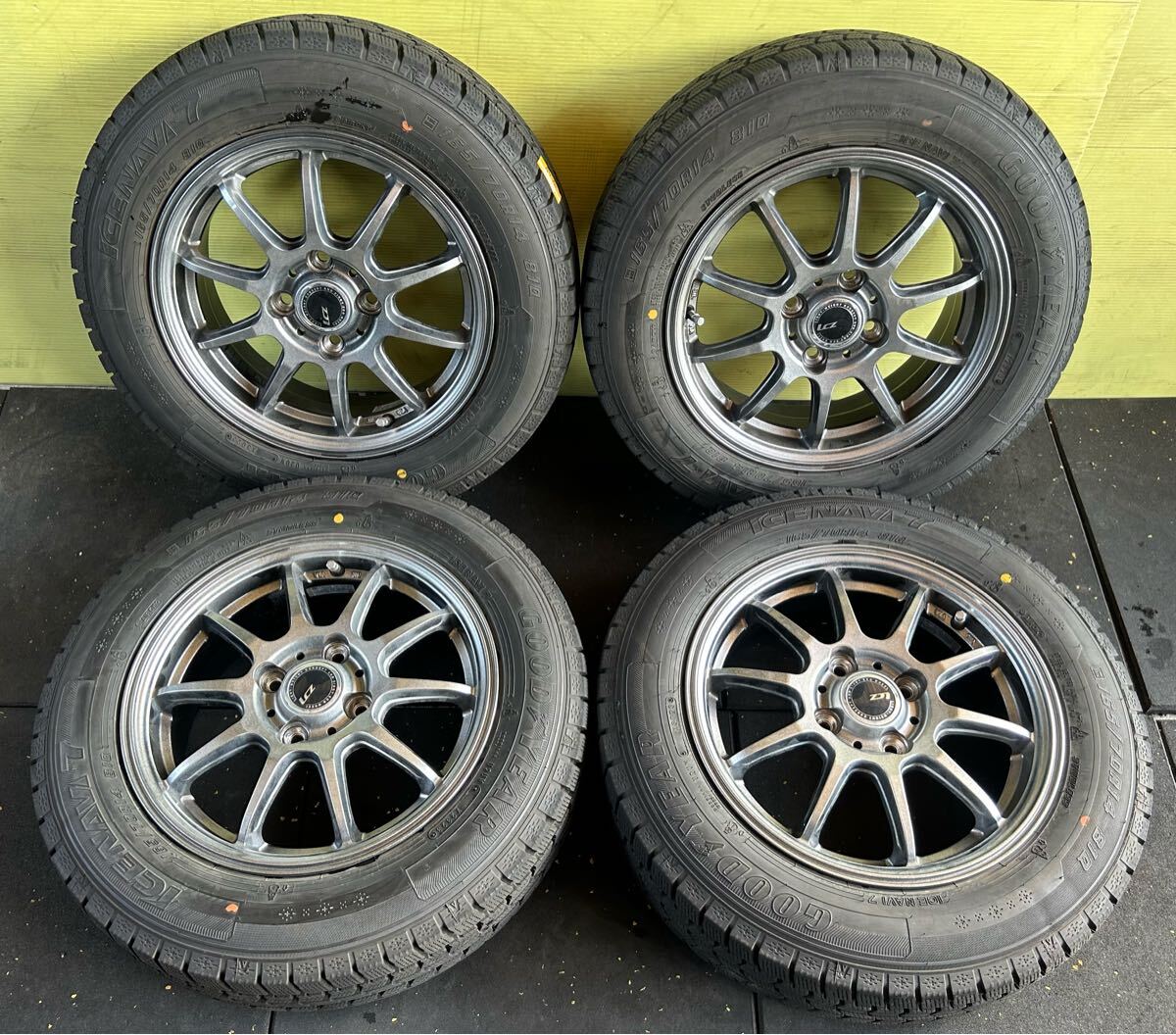 13 YOKOHAMA 165/70R14 2024年製 9分目 ノーマル 1657014_ae01f-04.jpg