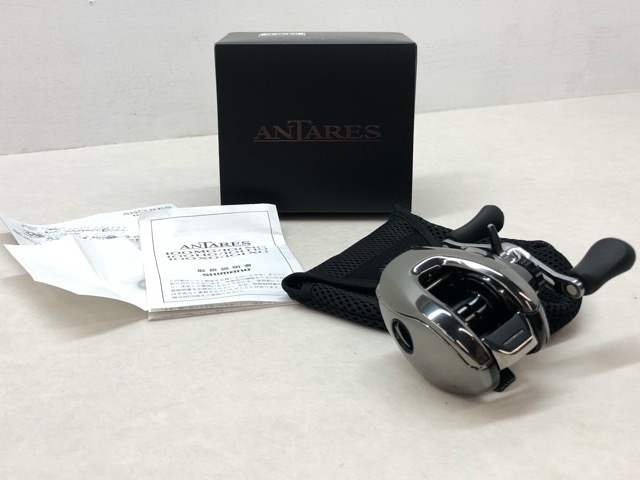 25アンタレスXG　純正84mmハンドルに変更 ワニーズ　希少オヤニラミ 25アンタレスXG 純正84mmハンドルに変更 美品 ワニーズ付き