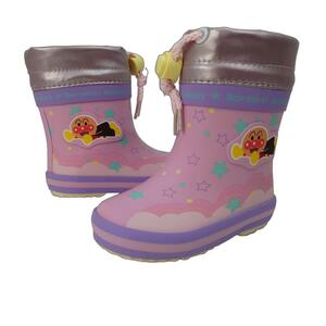 Бесплатная доставка Новый 13,0 см Anpanman термосапоги Водонепроницаемый Sanrio Розовый Moonstar Детские Зима Снег и Холодная погода.