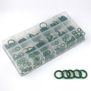 カーエアコン Oリング オーリング 270個 18サイズ 自動車 車 エアコン 修理 パッキン ゴム 交換 oリング 配管