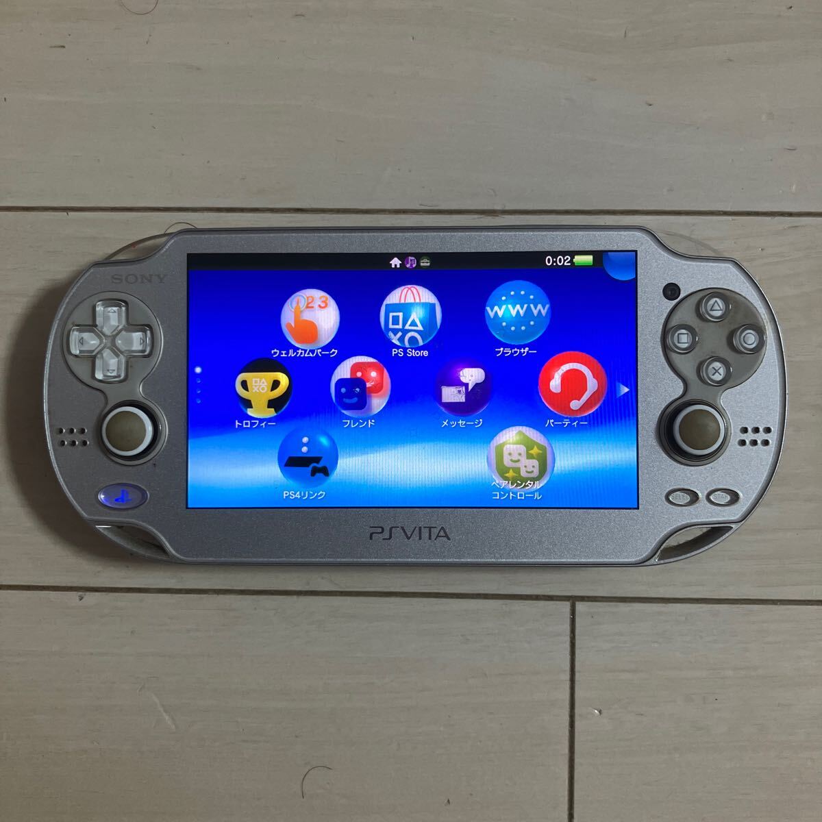 【中古】PSVITA シルバー　本体のみ　PCHー1000 ソニー 中古】PSVITA シルバー 本体のみ PCHー1000 ソニー 楽天市場