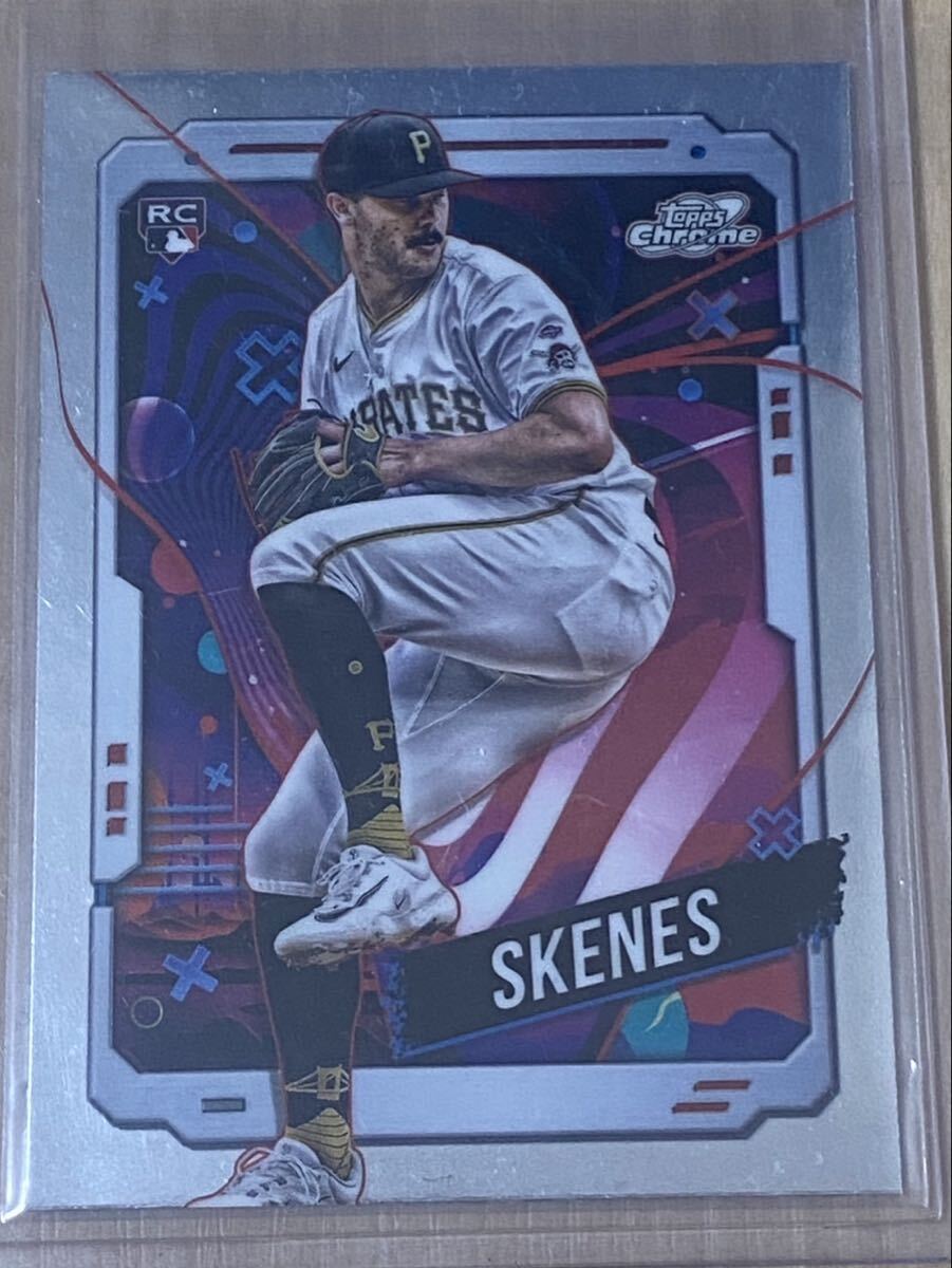 ポールスキーンズ　Paul Skeens topps 直筆サインカード ポールスキーンズ 直筆サイン 75シリ Paul Skenes Topps MLB FIVE STAR