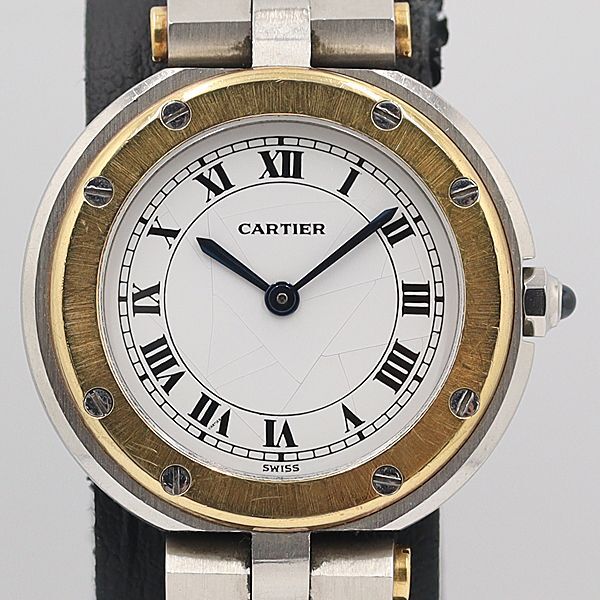 Cartier サントス SM K18YG×SS コンビ 純正コマ 12mm 楽天市場】Cartier カルティエ サントスガルベLM デイト SS