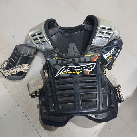 モトクロス オフロードプロテクター ブラック ヴィンテージ 1970年代 モトクロス オフロードプロテクター ブラック ヴィンテージ 1970