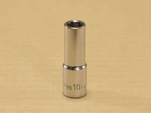 TONE 10 mm 差込角 9.5 mm 3/8 inch 6角 ディープ ソケット 3S-10L 検) トネ 3D-10L KTC B3L-10W B3L-10 ロング