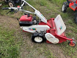 001 引取限定配送不可 オーレック ハンマーナイフモア HR662 8馬力ガソリンエンジン 中古■ [動作確認済み】。