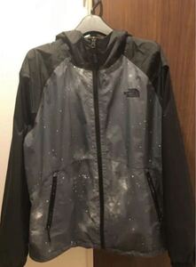 THE NORTH マウンテンパーカー ナイロンジャケット ノースフェイス パーカー ストライプ Tシャツ ナイロン L フーディ