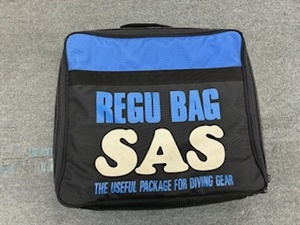 SAS★中古レギュレーターバッグ★青×黒★保護★便利品★処分特価!
