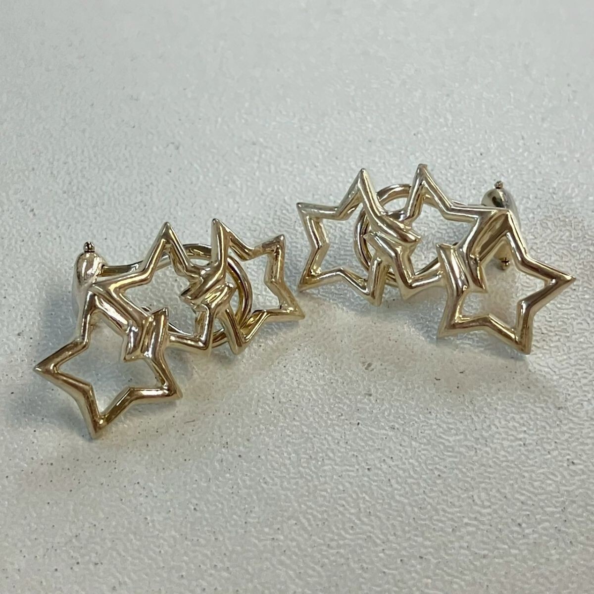 ティファニー　Tiffany　トリプルスター　ピアス ティファニー 1837™ ダブル ロック スタッド ピアス