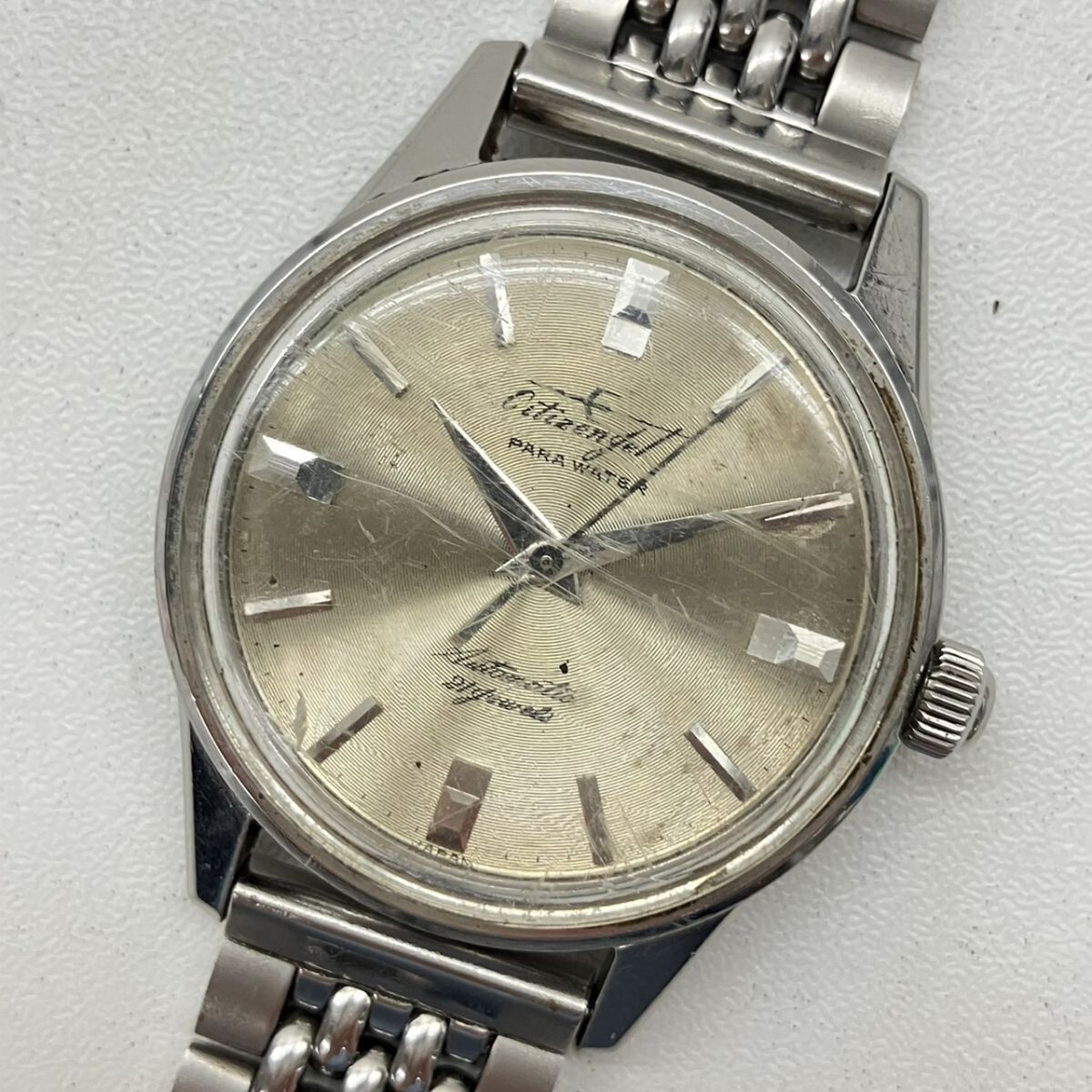 稼働品　美品　Citizen Jet Rookie 自動巻き　腕時計 シチズン ジェット ルーキー 飛行機針 1966年製 未使用美品