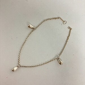 Q014-CH22-314★ TIFFANY&Co. ティファニー アクセサリー ブレスレット ティアドロップ エルサペレッティ 925 シルバーアクセサリー KA