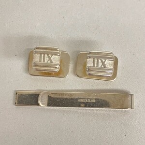 Q024-I69-772★ TIFFANY&Co. ティファニー アクセサリー カフス タイピン セット ATLAS シルバー 925 シルバーアクセサリー 紳士小物 KA