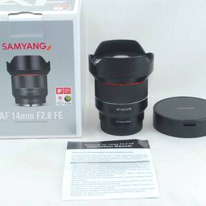 ★良品★SAMYANG サムヤン AF 14mm F2.8 SONY ソニーFE用 元箱付き♪