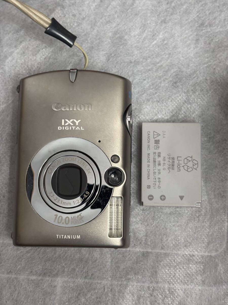 Canon IXY DIGITAL 1000 ジャンク　動作未確認 Yahoo!オークション -「canon ixy digital 1000」の落札相場