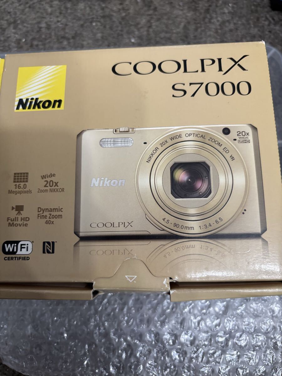 外観美品⭕️ジャンク【動作確認済み】Nikon COOLPIX S7000 Yahoo!オークション -「nikon coolpix s7000」の落札相場・落札価格