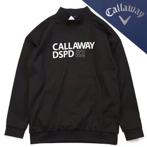 Callaway Golf одежда mok шея тренировочный L чёрный черный Callaway GOLF мужской Golf одежда двойной вязаный свитер *7AU060