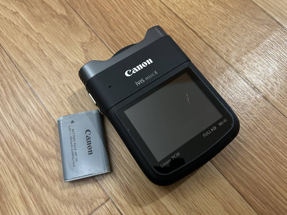 【別売アクセサリ多数付属】iVIS mini X フルセット 超美品 別売アクセサリ多数付属】iVIS mini X フルセット 超美品 Canon