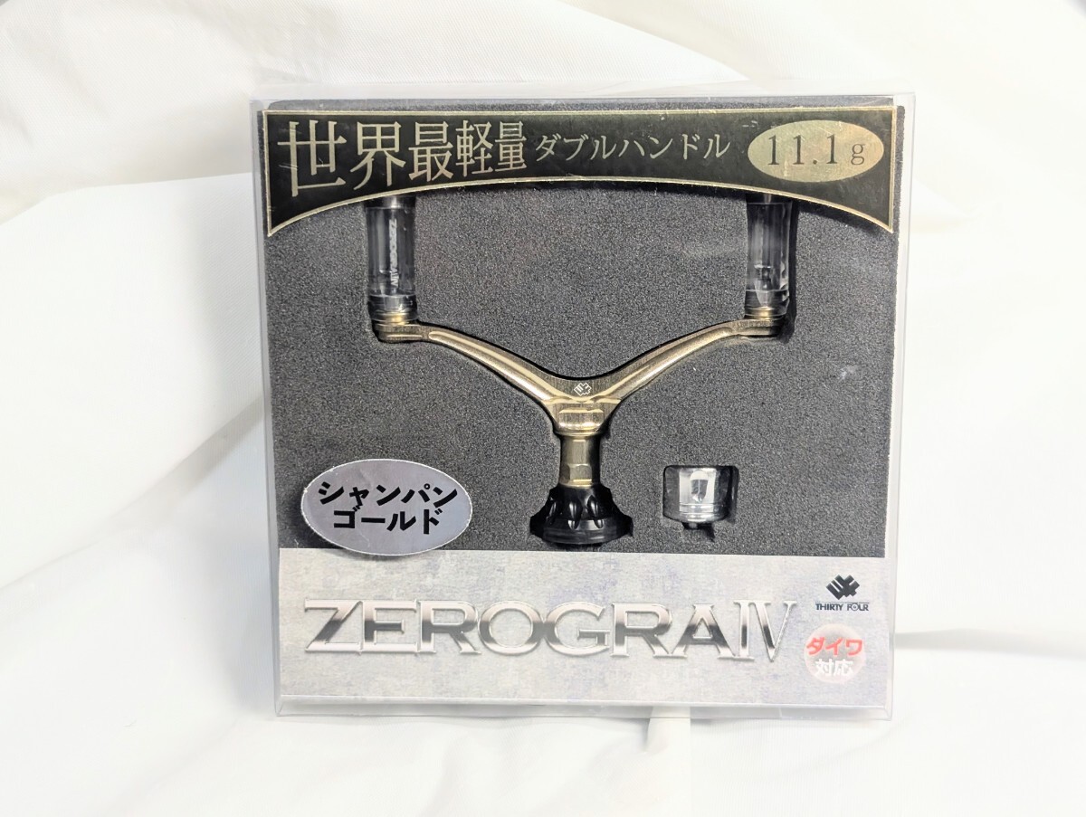 サーティーフォー ゼログラ ダブルハンドルⅣ シャンパンG ダイワ対応 Amazon | THIRTY FOUR 34 サーティーフォー ZEROGRA MULTI