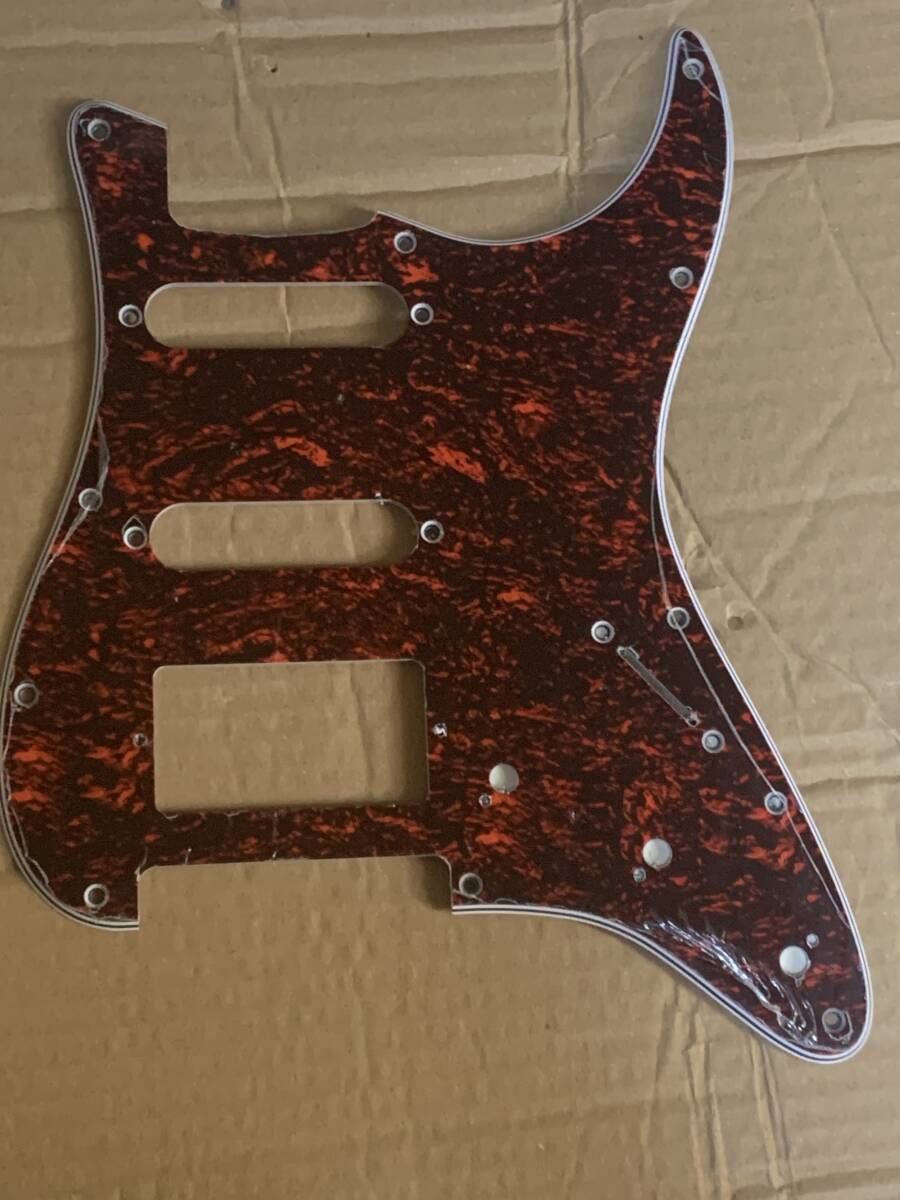 【パーツ売り】送料無料★NOBRAND★ピックガード アッセンブリー★ブラック★PT-40 ☆NOBRAND☆ピックガードアッセンブリー☆ブラック☆PT-42