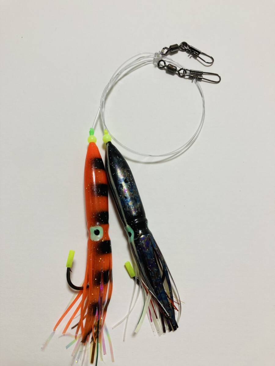 ♪ミヤクラフトSW45g鬼シリーズ未使用新品4本セット♪アキアジ鮭浮きルアー ♪ミヤクラフトSW45g鬼シリーズ中古4本セット♪おまけ付