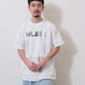 BEAMS Theo van Doesburg Print T-Shirt tee tシャツ ホワイト 白