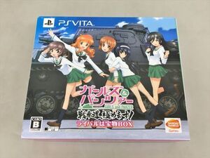 ゲームソフト ガールズ&パンツァー 戦車道、極めます! ライバルは宝物BOX PS Vita 未使用 2508BKR093