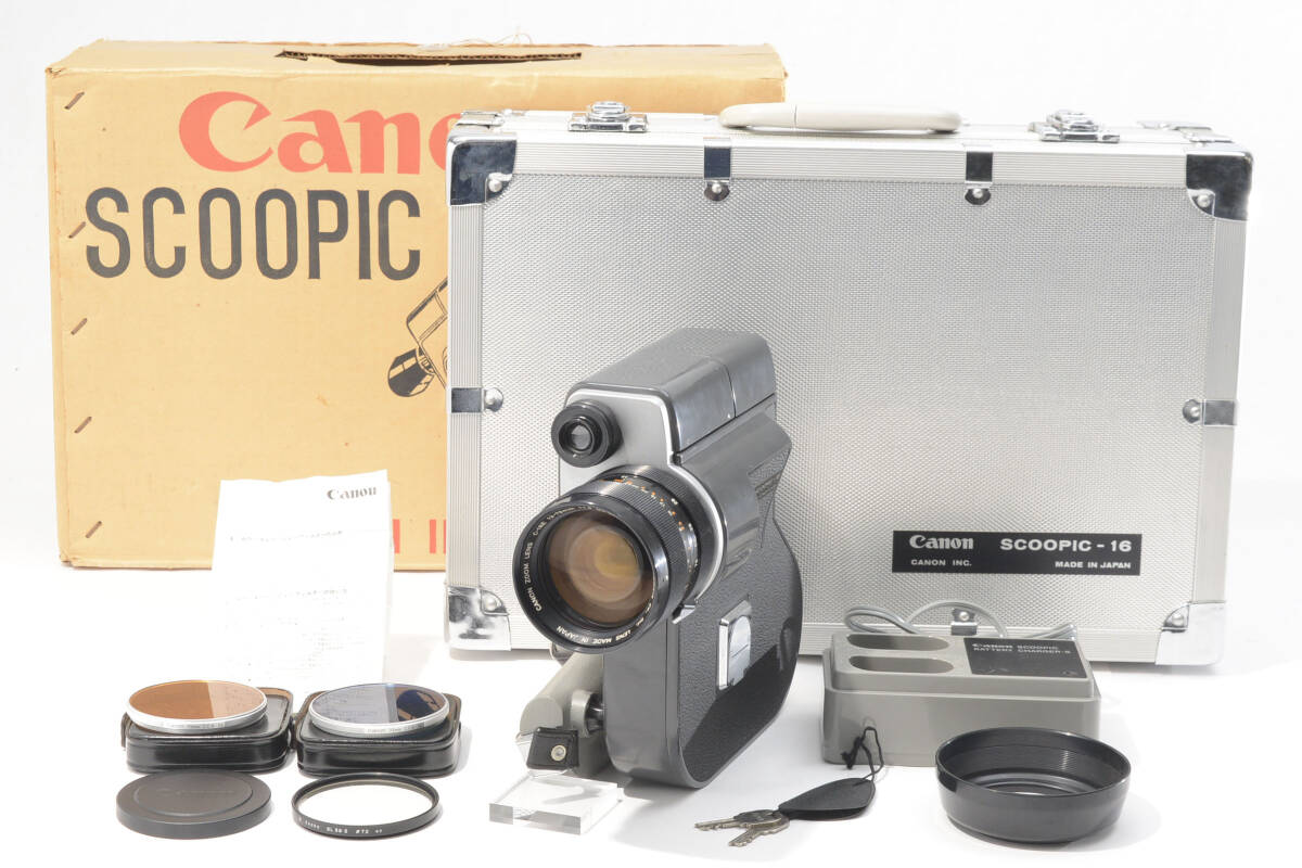 Canon Scoopic 16 シネカメラ ハードケース 元箱付 本体美品 Canon Scoopic 16 シネカメラ ハードケース 元箱付 本体美品