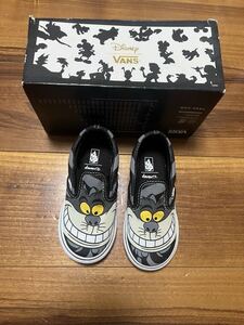 新品未使用 Vans Disney classic slip on cheshie cat バンズ スリッポン ディズニー キッズ