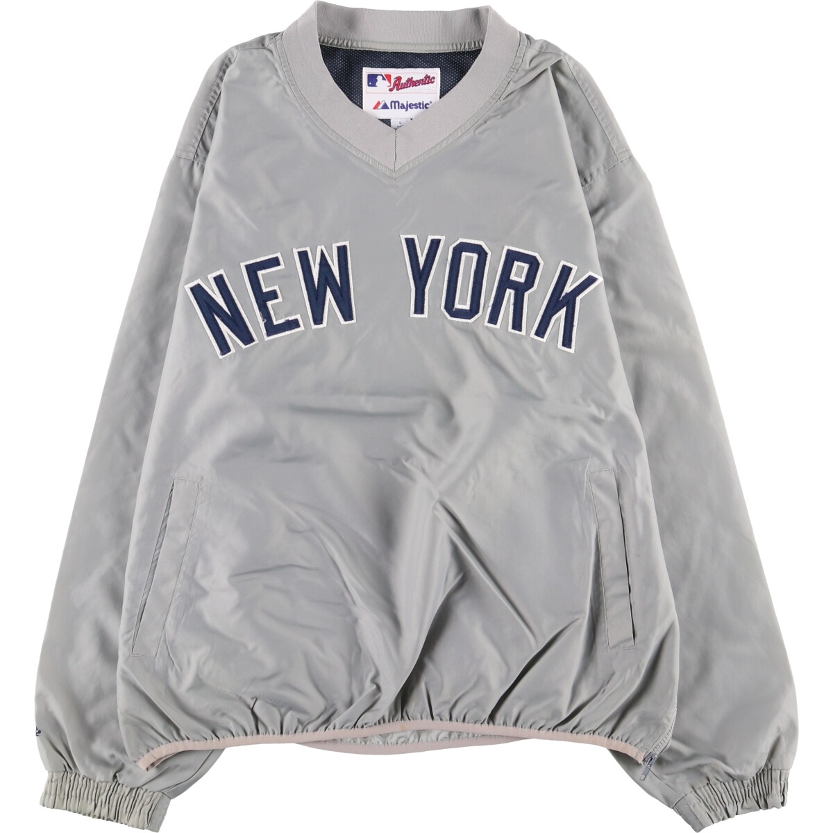 ニューヨークヤンキース　ナイロンプルオーバー ナイキ ニューヨーク・ヤンキース フルジップ ジャケット 長袖