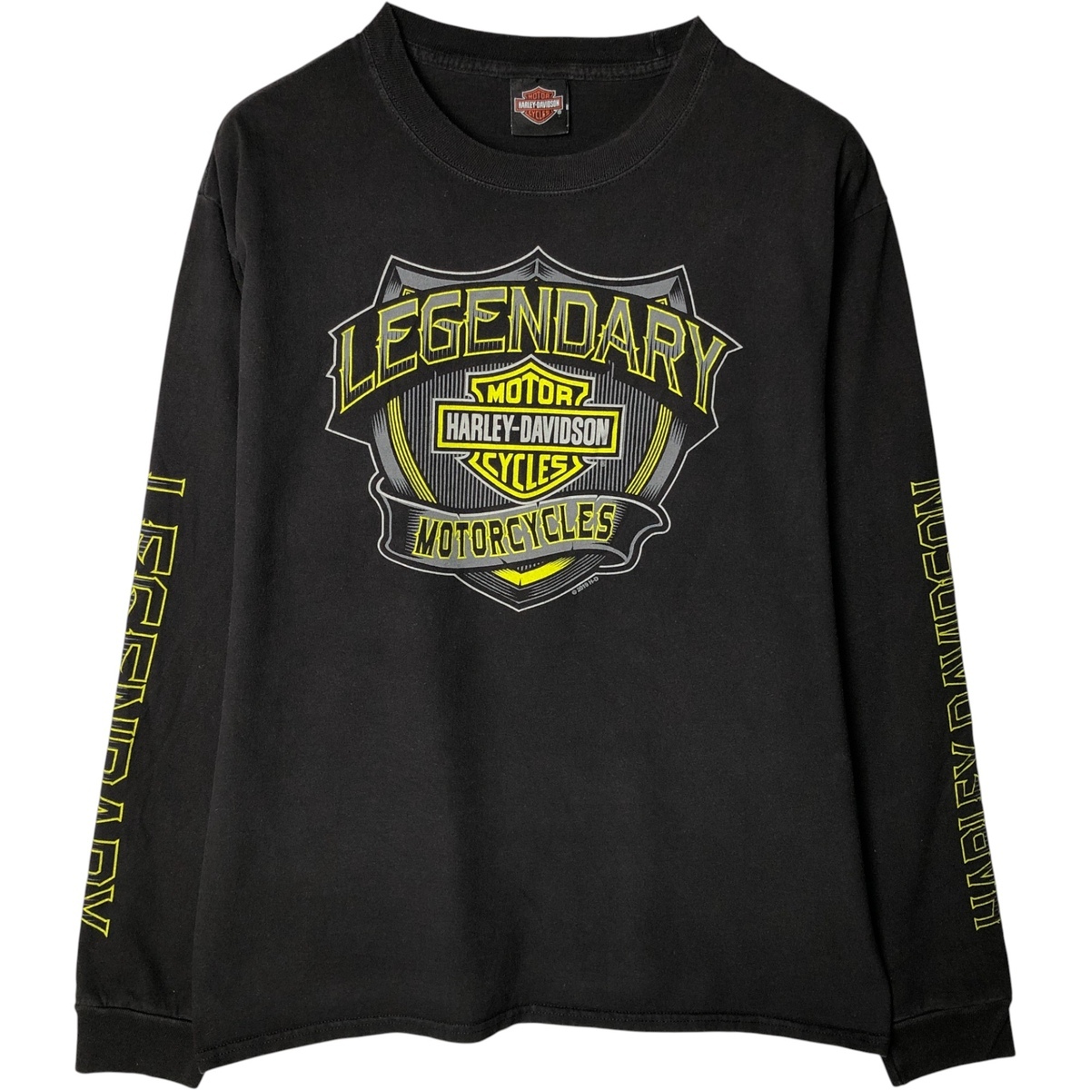 Harley-Davidson ハーレーダビットソン　トライバル　ロンT 楽天市場】古着 00'S ハーレーダビッドソン Harley-Davidson