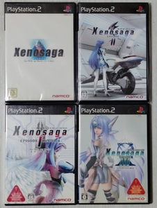 【ps2】ゼノサーガ エピソード4本セット(送料込み)落札しやすい!!